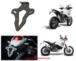 Ducati DesertX number plate holder from 2022 by Evotech Performance